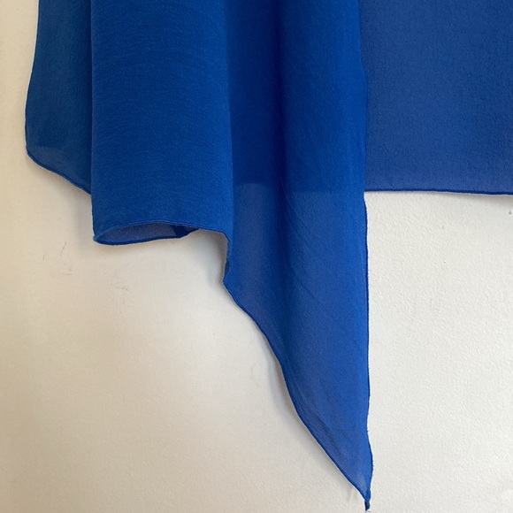 Soft Surroundings Womens Silk Undercover Topper Sz MD Kimono Sheer Open Front - Picture 5 of 10